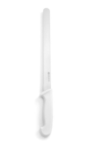 Nóż do chleba i ciast HACCP - 300 mm, biały
