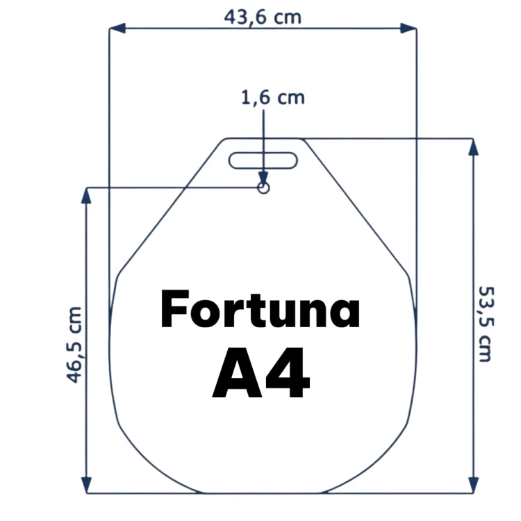 taca dzielarki do bulek fortuna A4 rysunek techniczny.webp