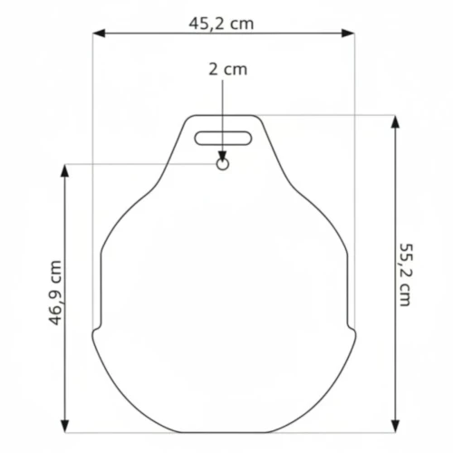 Taca do dzielarki daub 2 3 rysunek techniczny.webp
