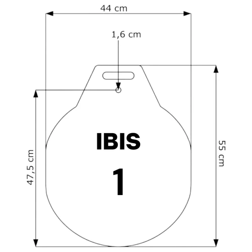 Taca do dzielarki IBIS 1 rysunek techniczny.webp