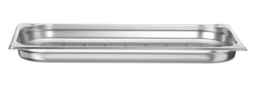 Pojemnik GN 1/1 - perforowany, HENDI, Profi Line PLUS, GN 1/1, 5L, srebrny, 530x325x(H)40mm