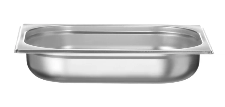 Pojemnik GN 1/2 - perforowany, HENDI, Profi Line PLUS, GN 1/2, 4L, srebrny, 325x265x(H)65mm