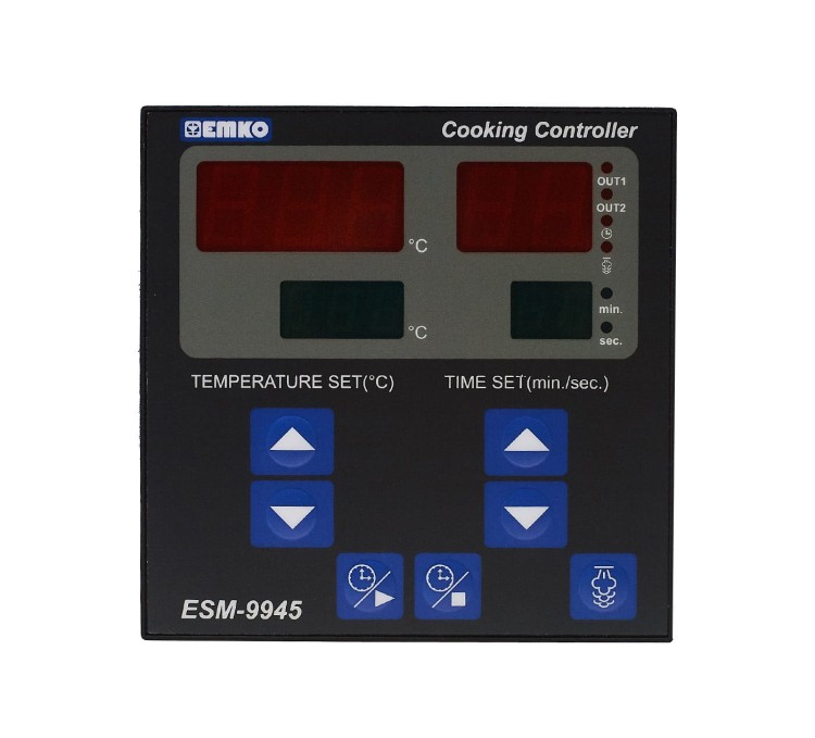 Regulator temperatury i czasu z zaparowaniem EMKO 9945