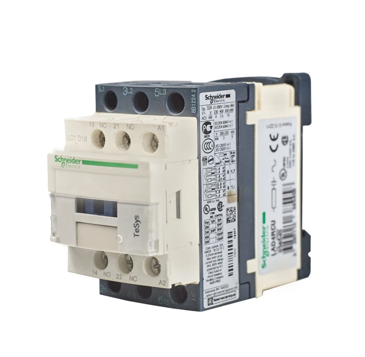 LC1 D18 P7 Schneider 18A 3P 230V AC